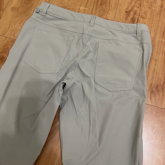 Lululemon Men Sand Gray Pants 33" Waist New without Tag - Picture 4 of 10